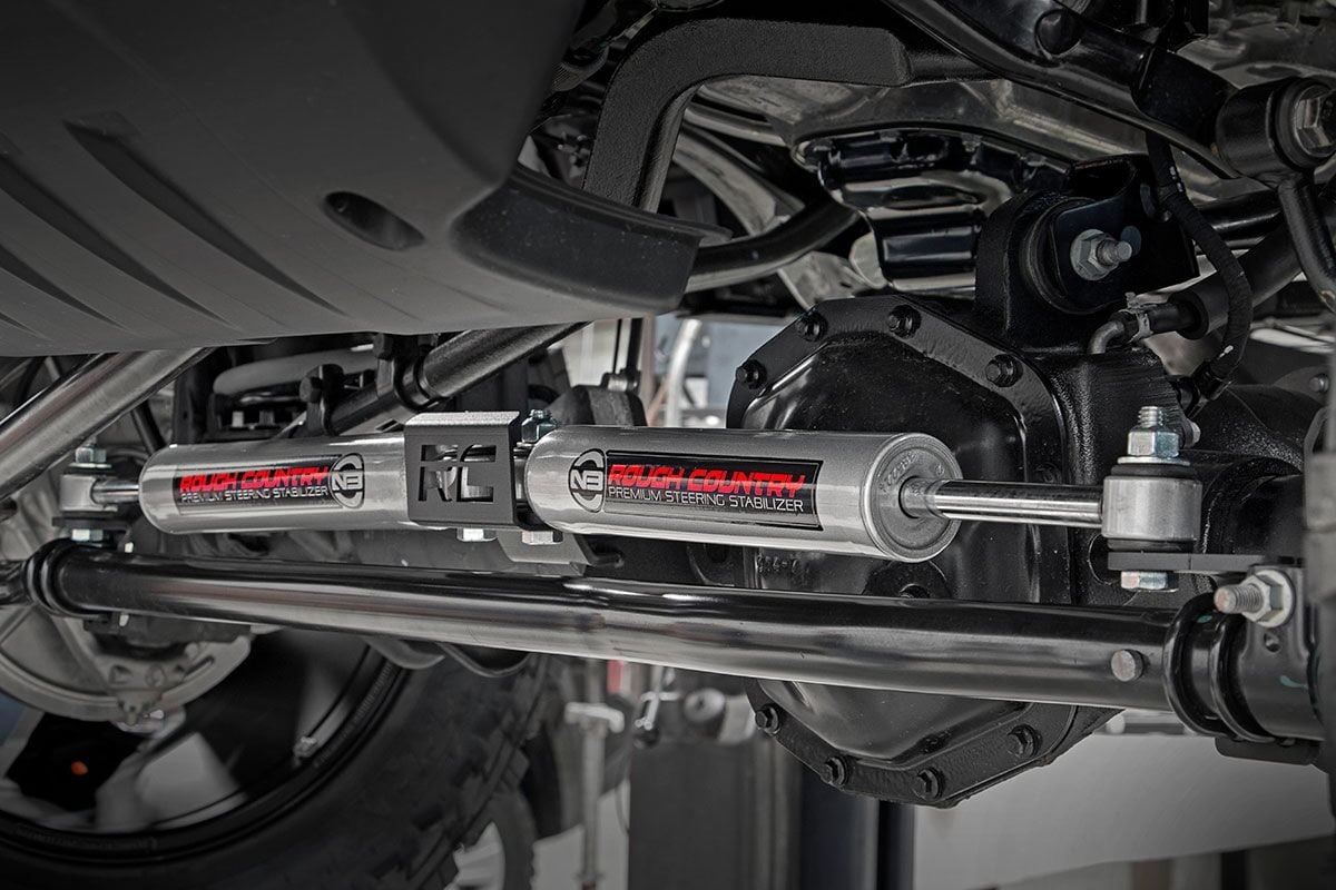 Jeep Gladiator Steering Stabilizer - Dual - Rough Country - N3 - '20-'23
